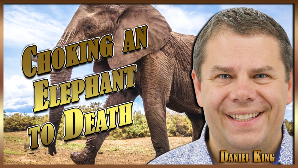 Chokinganelephanttodeath