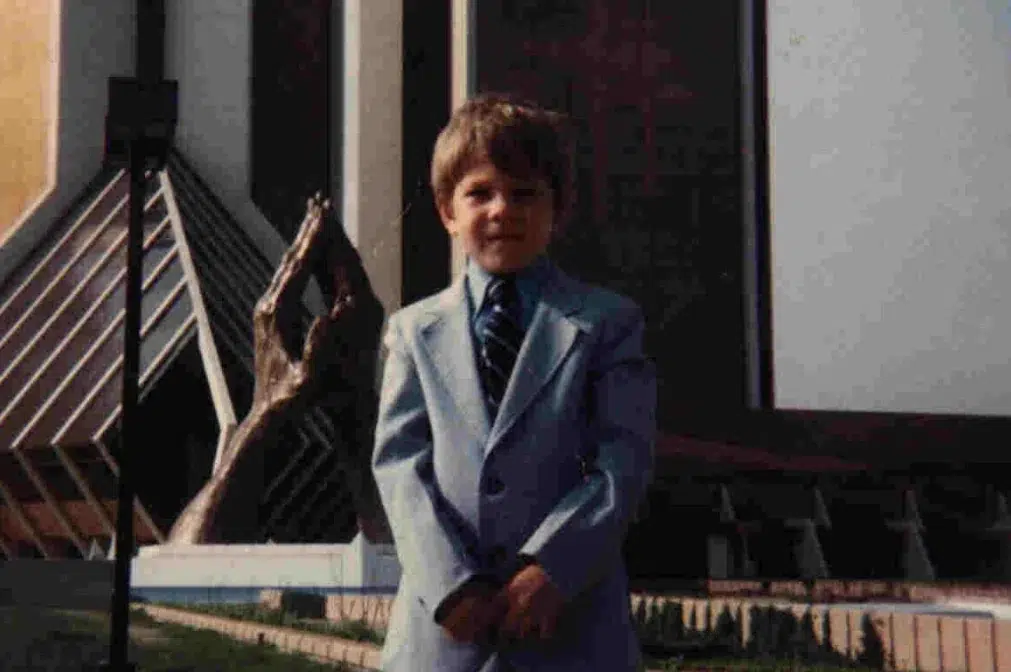 Daniel King As A Young Boy